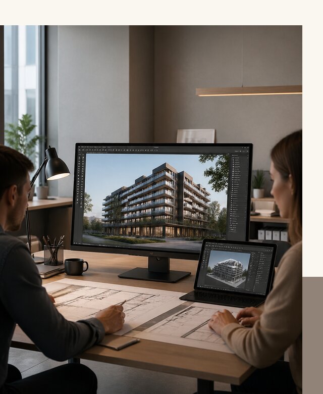 3D визуализация архитектуры и объектов строительства в Коврове