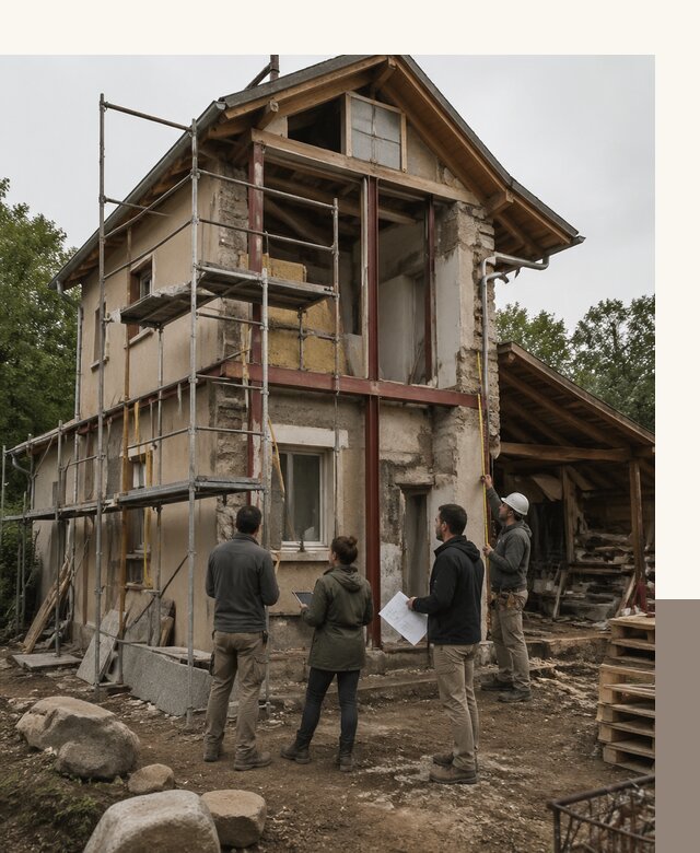 Реконструкция загородного дома под ключ в Коврове от бюро